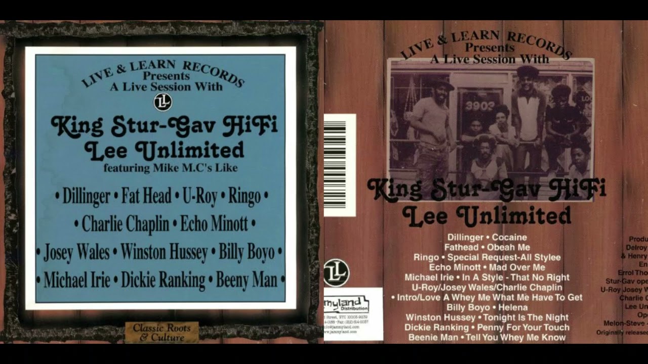 King Stur Gav HiFi - A Live Session With King Stur-Gav HiFi - Lee Unlimited (V.A)