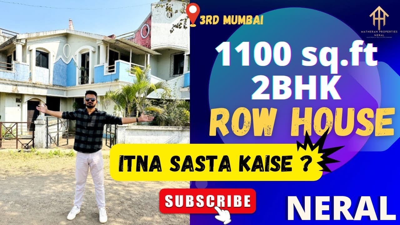 Row House In Neral For Sale || Itna Sasta Kaise ?