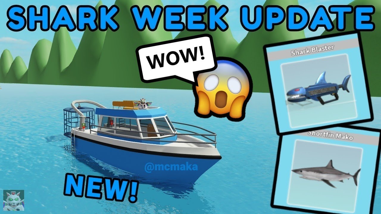 Shark Week update - SharkBite (Roblox)!
