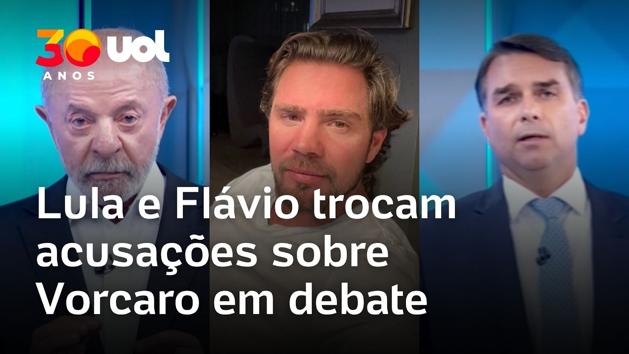 Lula e Fl&aacute;vio trocam acusa&ccedil;&otilde;es sobre Vorcaro em debate da Globo: 'Quem &eacute; amigo &eacute; voc&ecirc;'