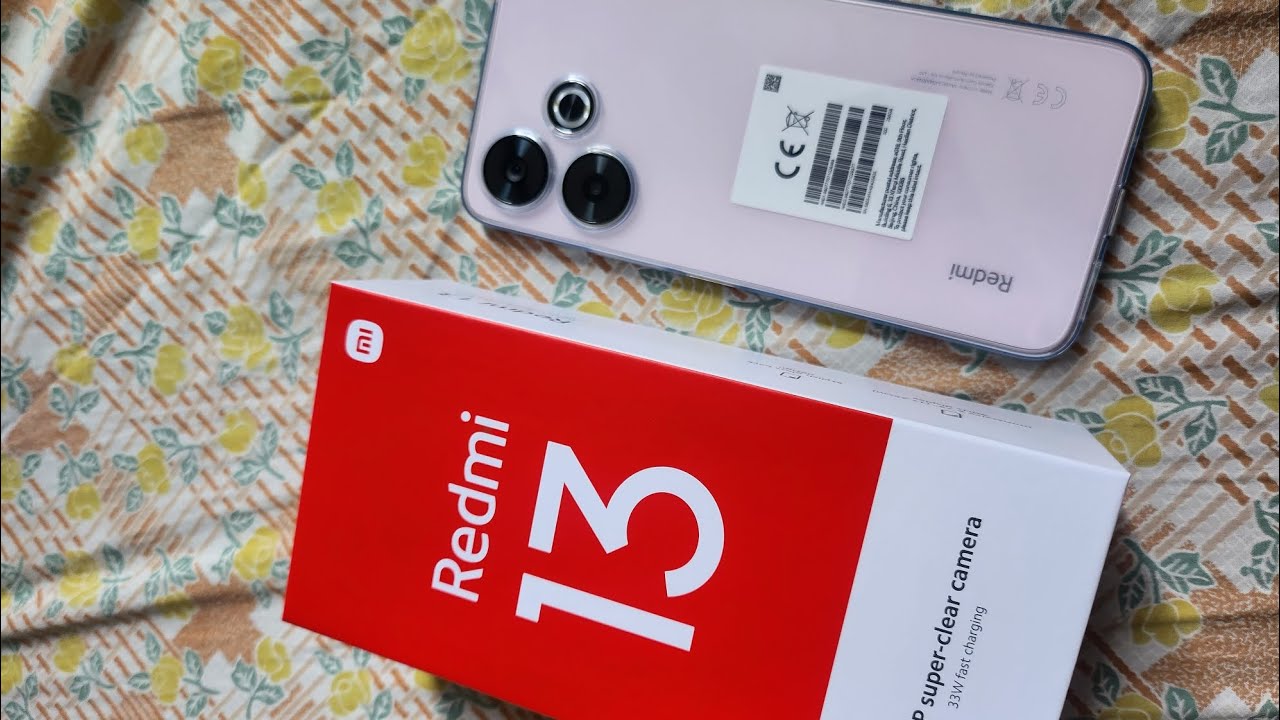 Redmi 13 PINK unboxing