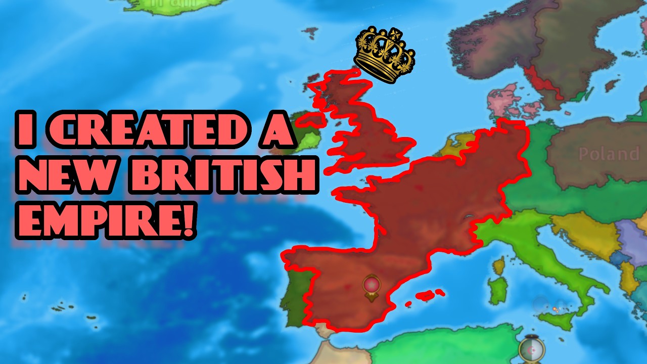 I Created a New BRITISH EMPIRE And The World HATED ME! (DummyNation)