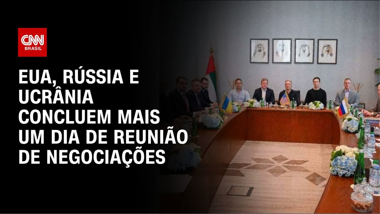 EUA, Rússia e Ucrânia discutem cessar-fogo em reunião | CNN 360°