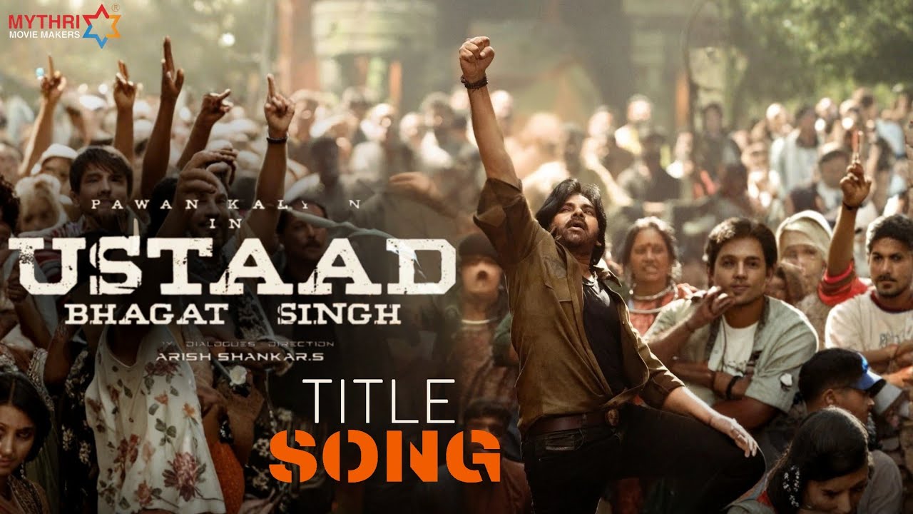 Ustaad Bhagat Singh Title Song | Pawan Kalyan | Harish Shankar | Sree Leela | Devi Sri Prasad