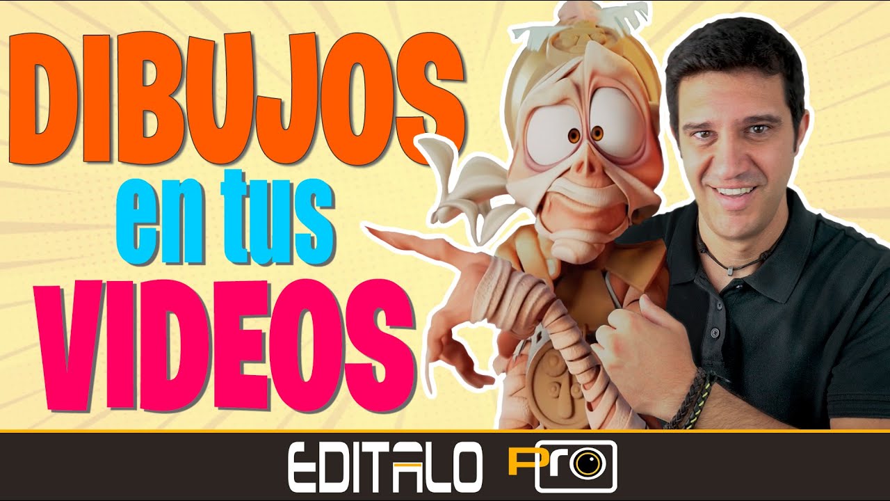 Cómo Incluir DIBUJOS ANIMADOS con PERSONAS en VIDEO  [After Effects]