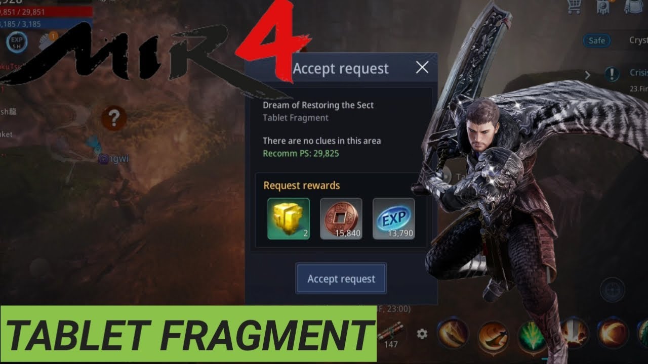 MIR4 REQUEST | Tablet Fragment | MargalloYT