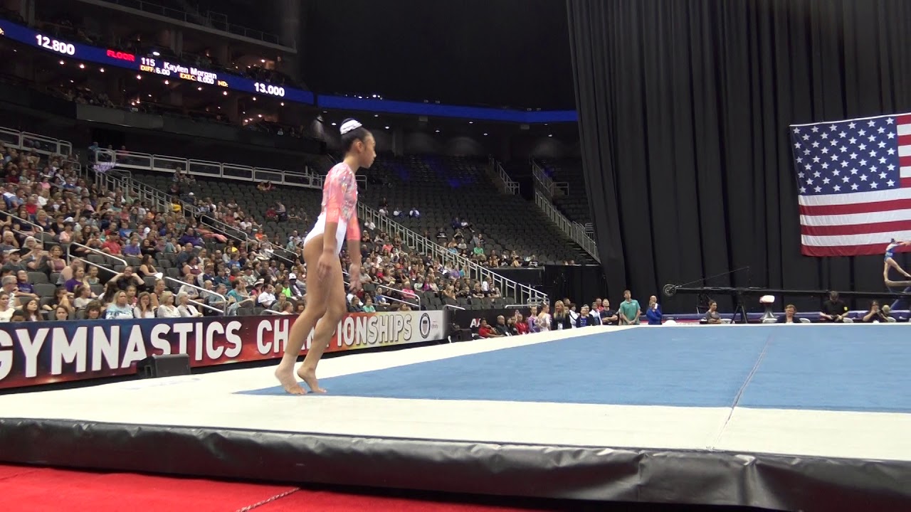 Kailin Chio – Floor Exercise – 2019 U.S. Gymnastics Championships – Junior Women Day 2