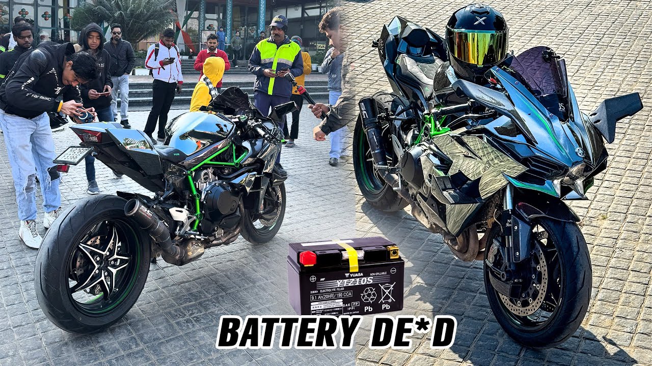 NINJA H2 Breakdown in Public 😭abh to bechni padegi💔