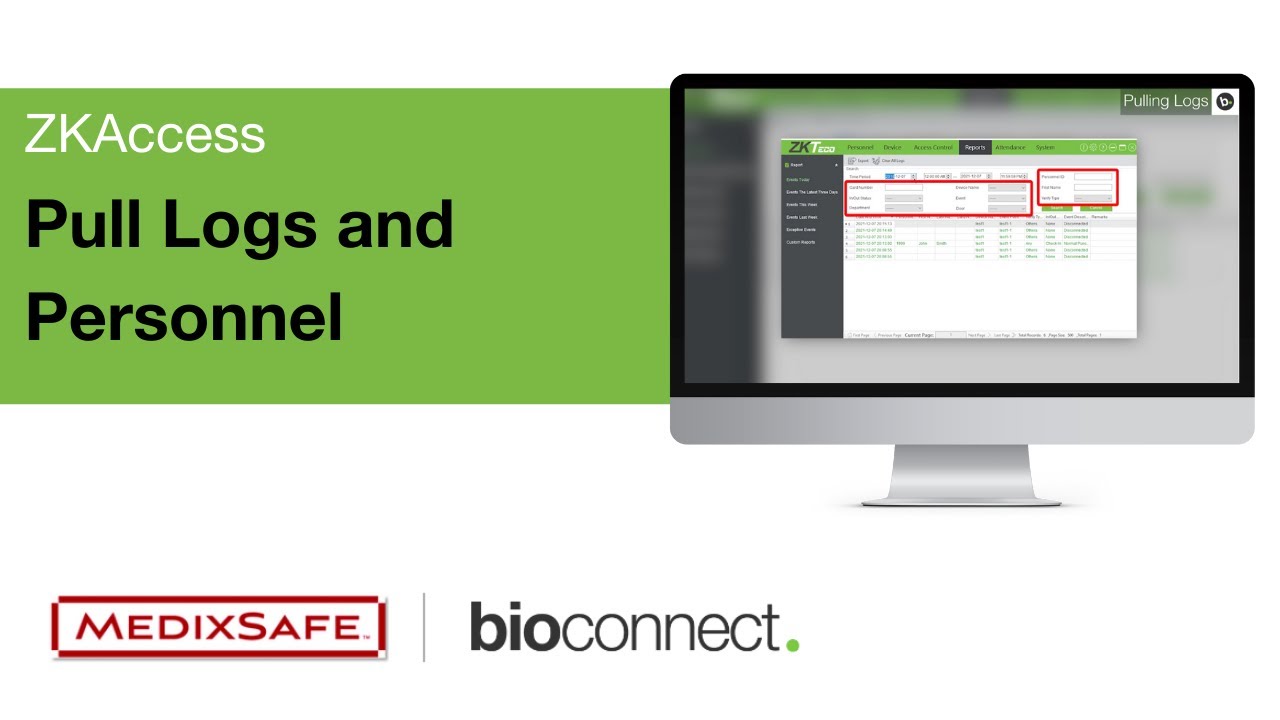 How to Pull Logs and Personnel from a Device in ZKAccess