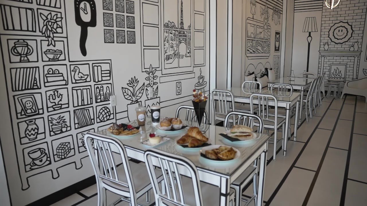 Florida 2D Café serves up a side of immersive art
