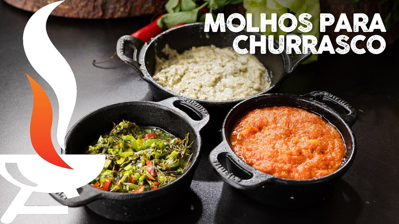 3 molhos para carnes no churrasco I Churrasqueadas