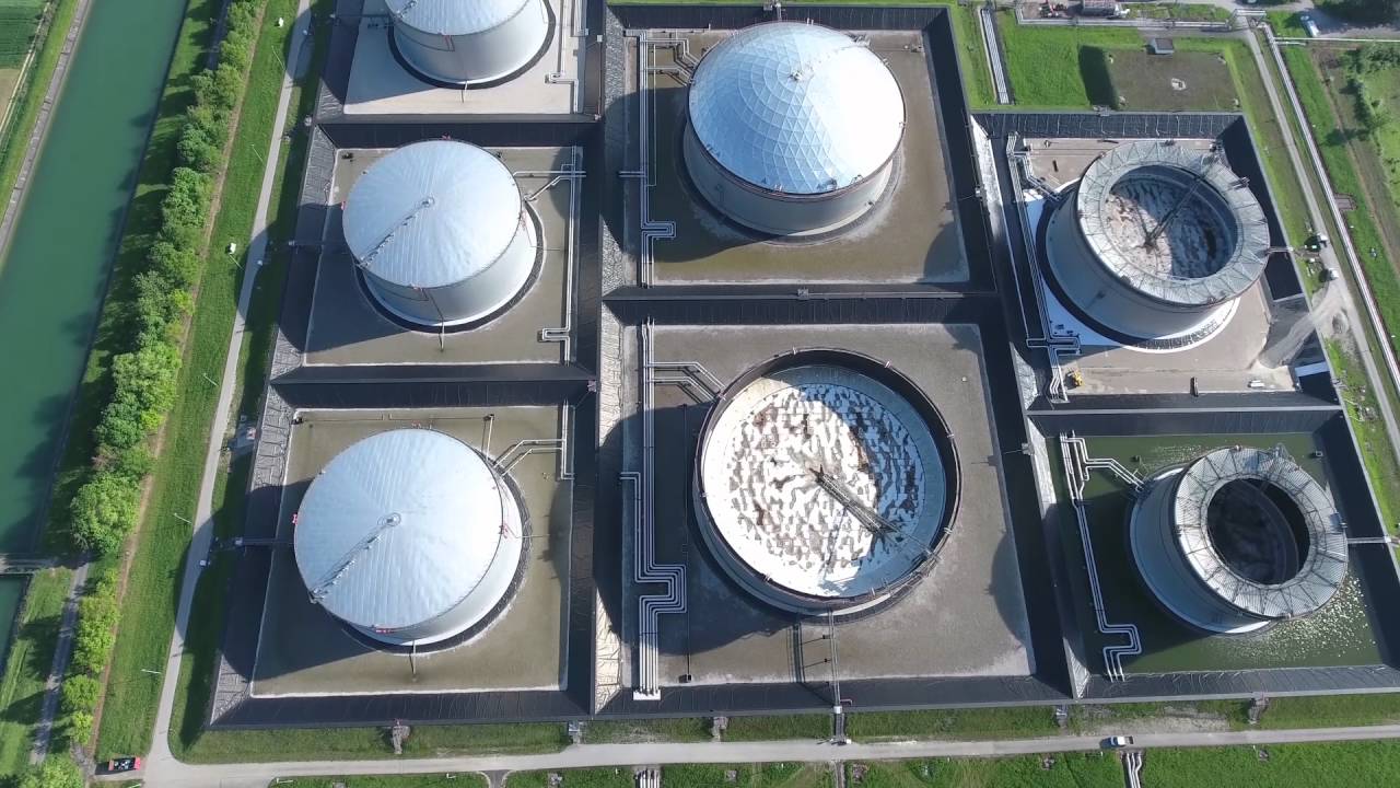 Tanklager 1 von oben