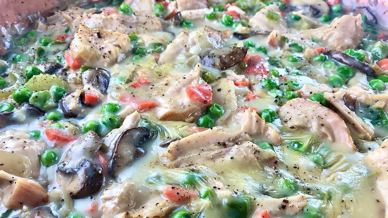 Turkey Ala King /Chicken Ala King (Best Recipe For Holiday Leftovers)