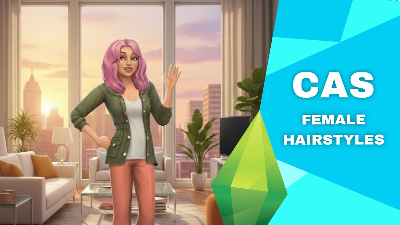 The Sims Mobile: CAS | Female Hairstyles
