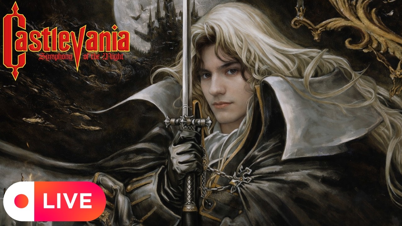 Castlevania: Symphony of the Night pela primeira vez!