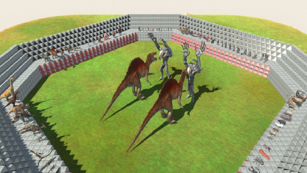 2 vs 2 Battle - All units Tournament - Animal Revolt Battle Simulator ARBS