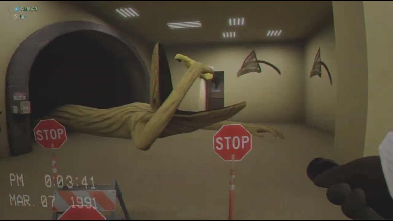 So that's what the stop signs are for... #escapethebackrooms #funny #backrooms