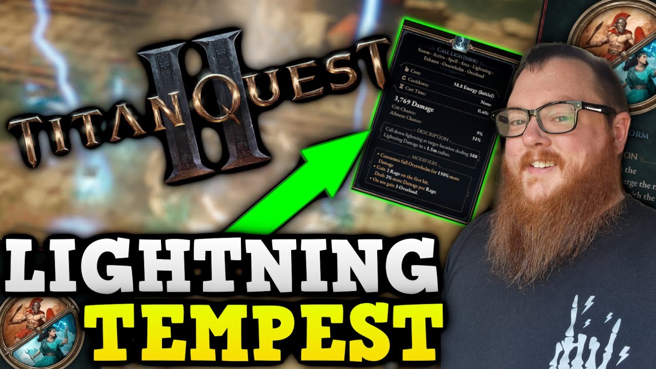 Titan Quest 2 Lightning Tempest Build | Level 40