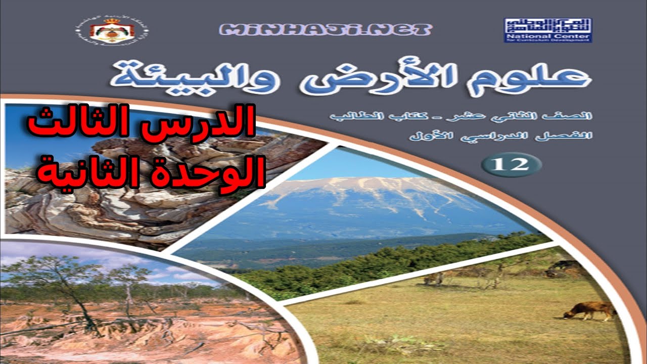 شرح الدرس الثالث الطيات من الوحدة الثانية التراكيب الجيولوجية للصف الثاني ثانوي توجييهي جيل 2008