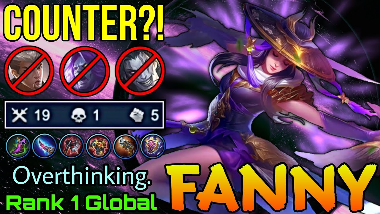 Show No Mercy Fanny No One Can Counter Me! - Top 1 Global Fanny by Overthinking. - Mobile Legend