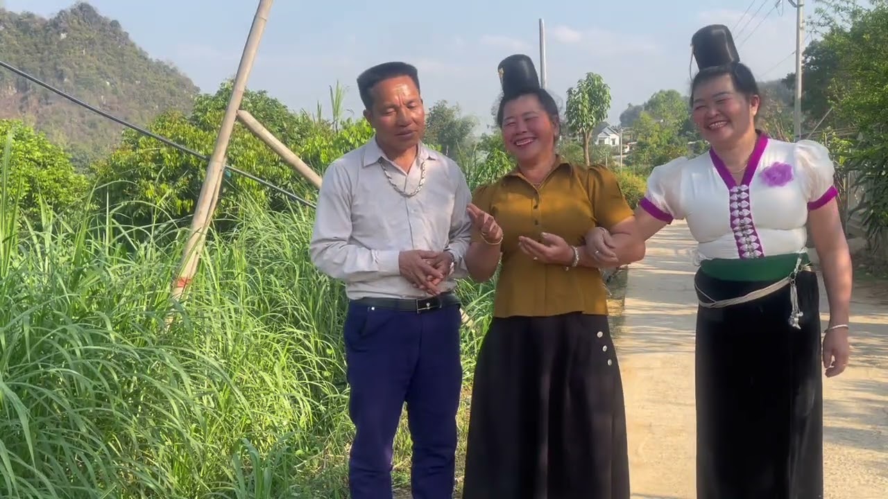Anh hòa hai vợi em thành ban để tông lạnh