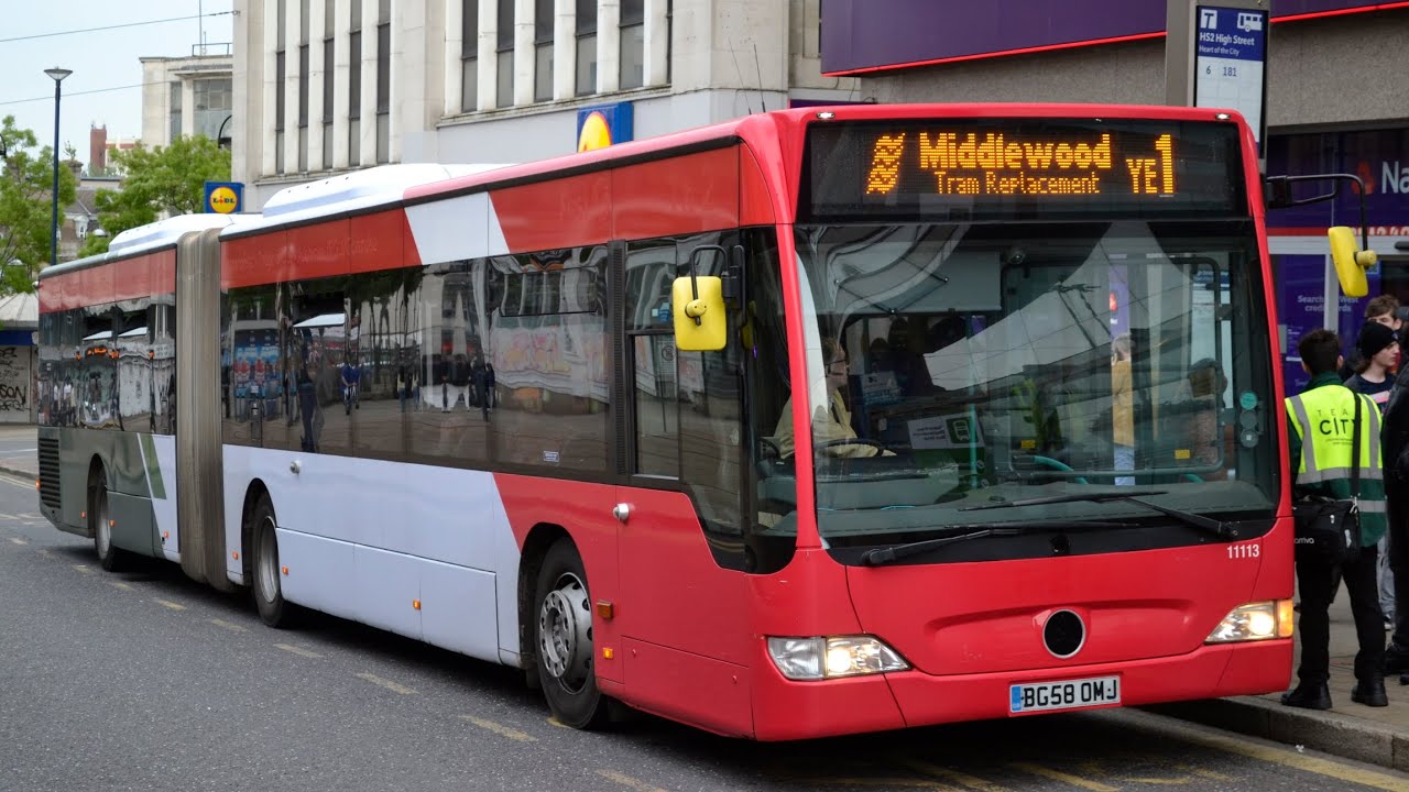 CITY TRANSPORT~ SHEFFIELD SUPERTRAM REPLACEMENT YE1 24th-30th May