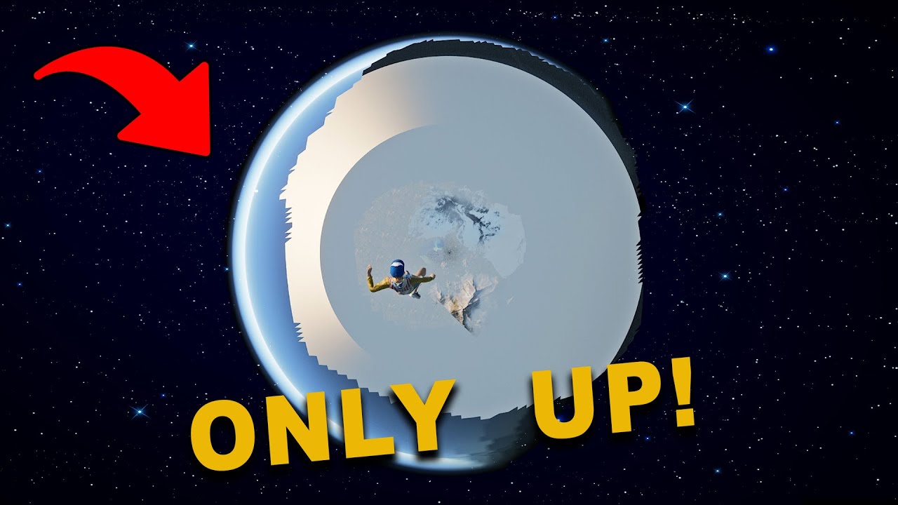 Only Up! But you're falling from space