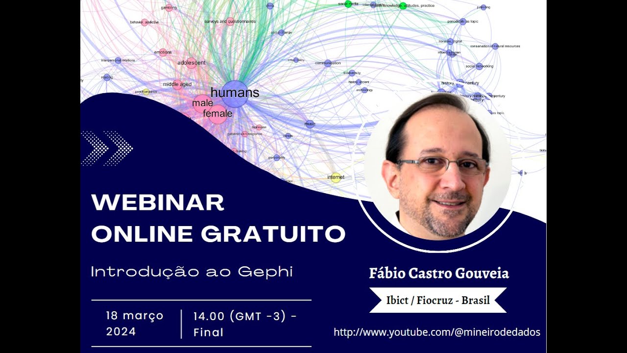 Webinar de Introdução ao Gephi