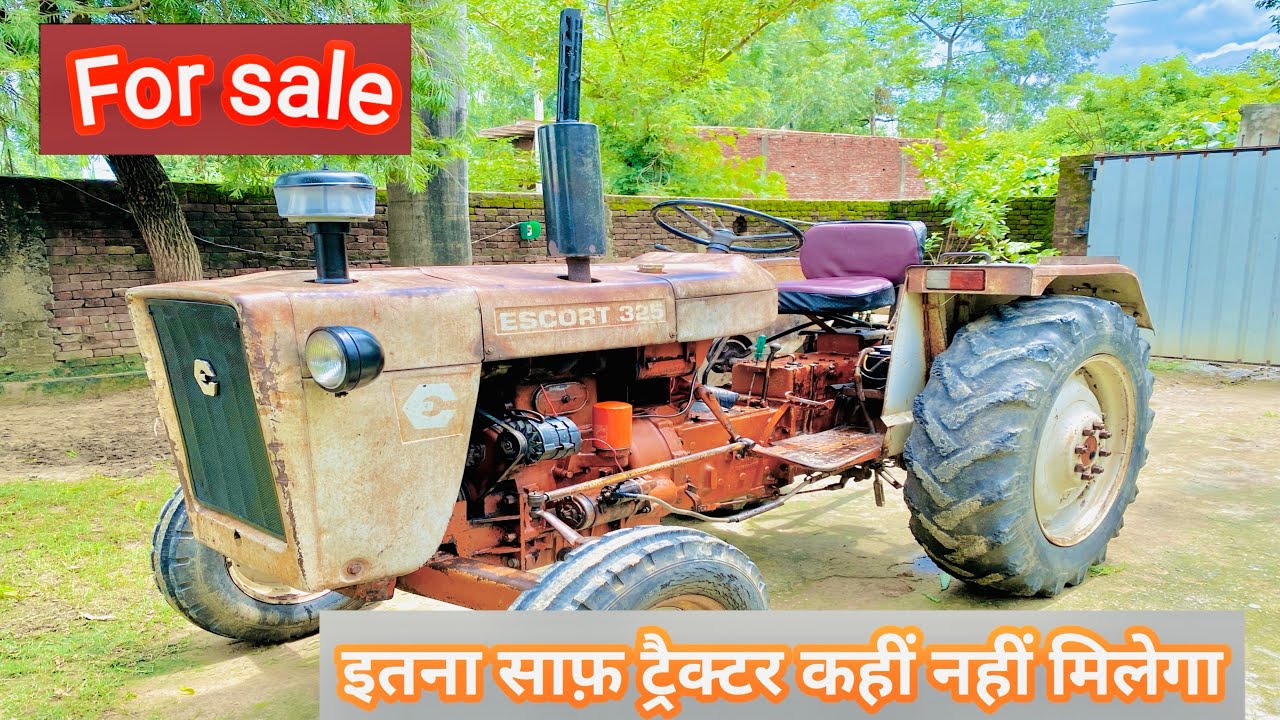 Escort 325 For sale tractor , इतना साफ और सस्ता ट्रैक्टर कहीं नहीं मिलेगा, Escort 325 1997 Model