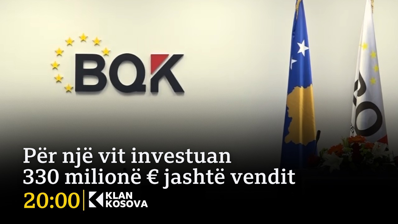 Për një vit investuan 330 milionë € jashtë vendit - 21.02.2026