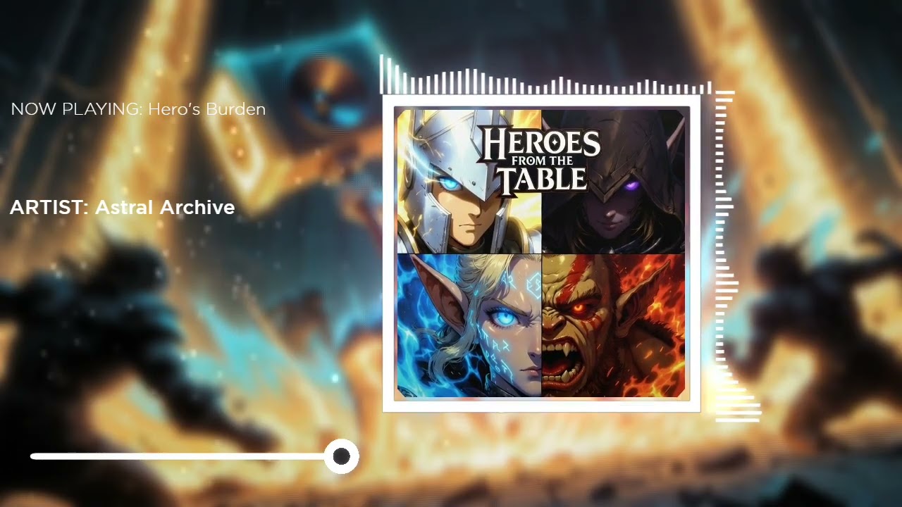 The Hero's Burden - (Fast Fantasy Eurobeat & Lute Ambience) ⚔️