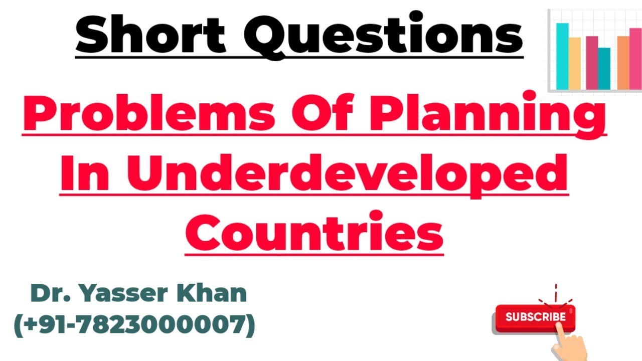 Problems Of Planning In Underdeveloped Countries