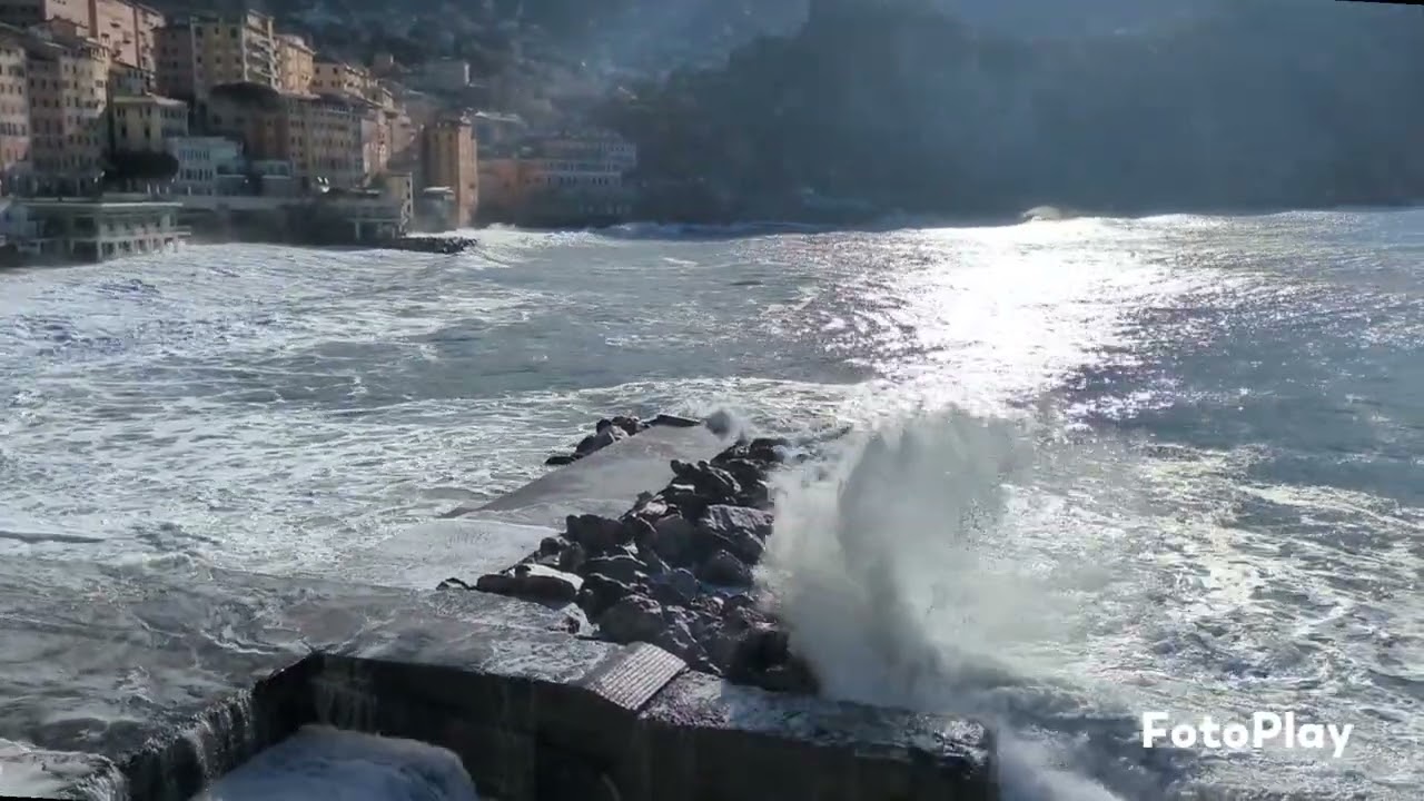 Mareggiata Camogli 22/11/2024