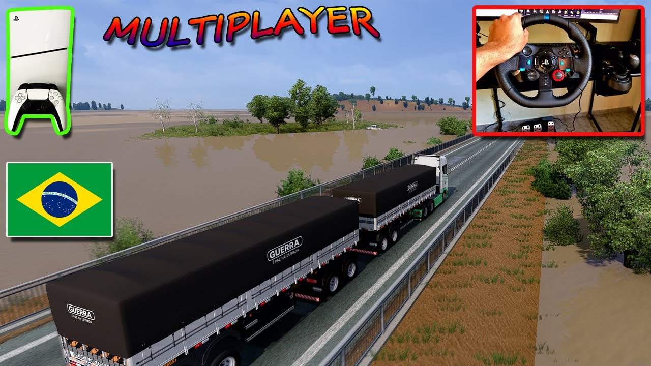 Uma Curta entrega no Euro Truck Simulator 2 Online