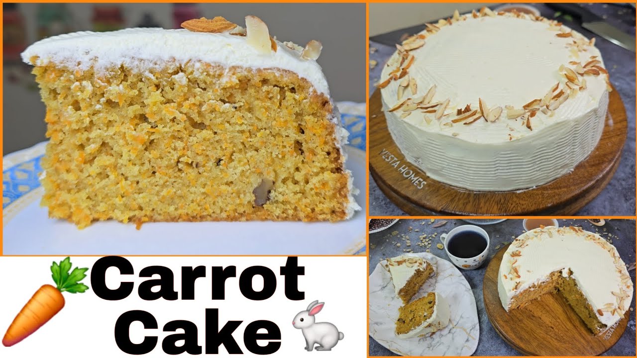 How to make Carrot cake | Carrot cake even rabbits would be jealous off | Winter special Carrot cake