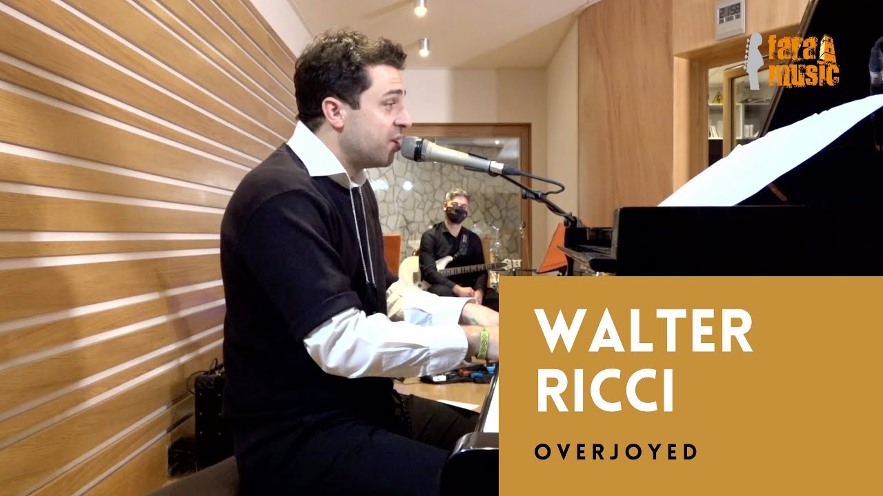 Live Studio Session | Walter Ricci Plays Overjoyed by Stevie Wonder