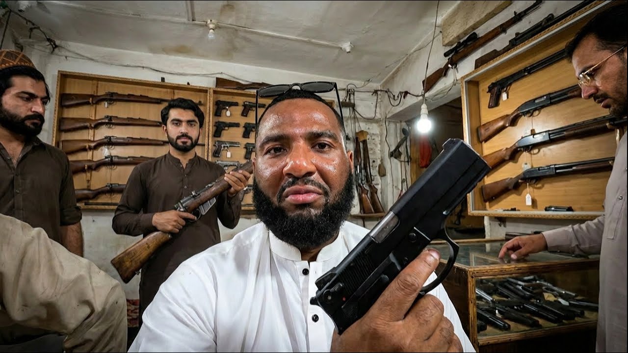 Внутри подпольных оружейных мастерских Пакистана 🇵🇰