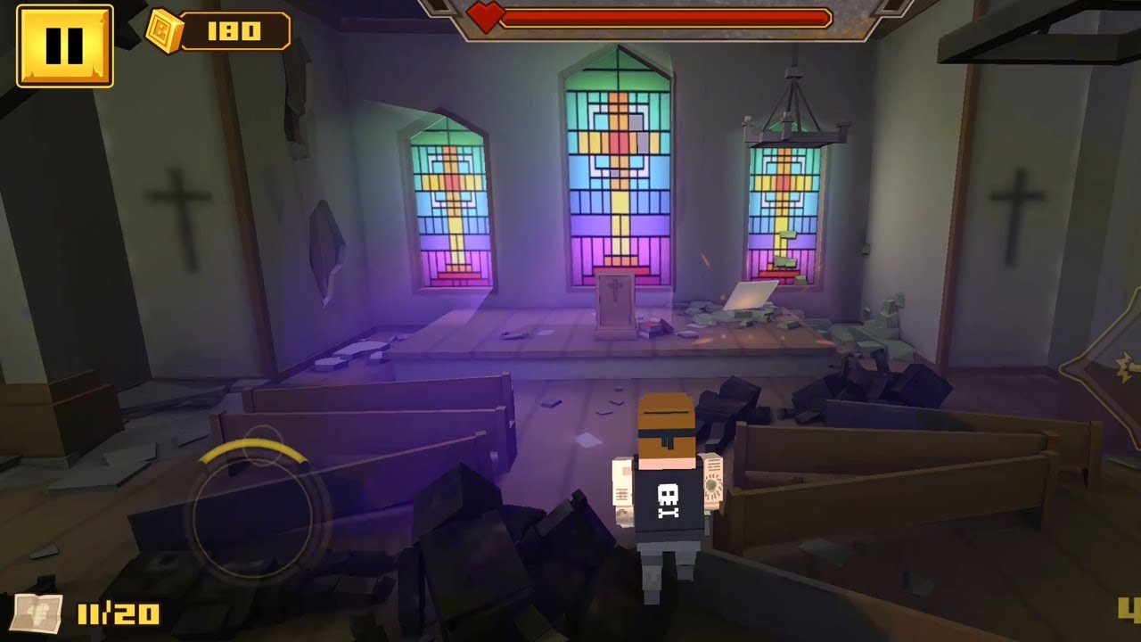 Finding all maps in BLOCKAPOLYPSE™ - Zombie Shooter! Secret revealed!