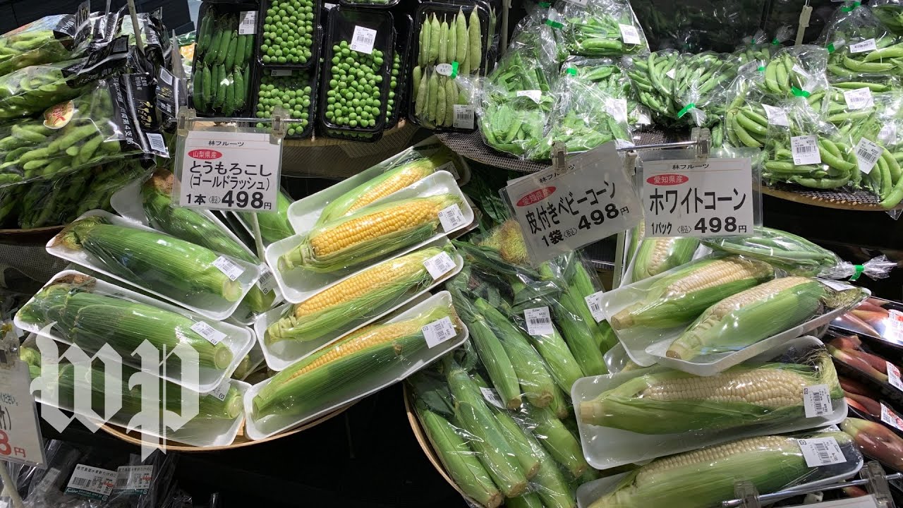 All the plastic that's left after making dinner in Japan