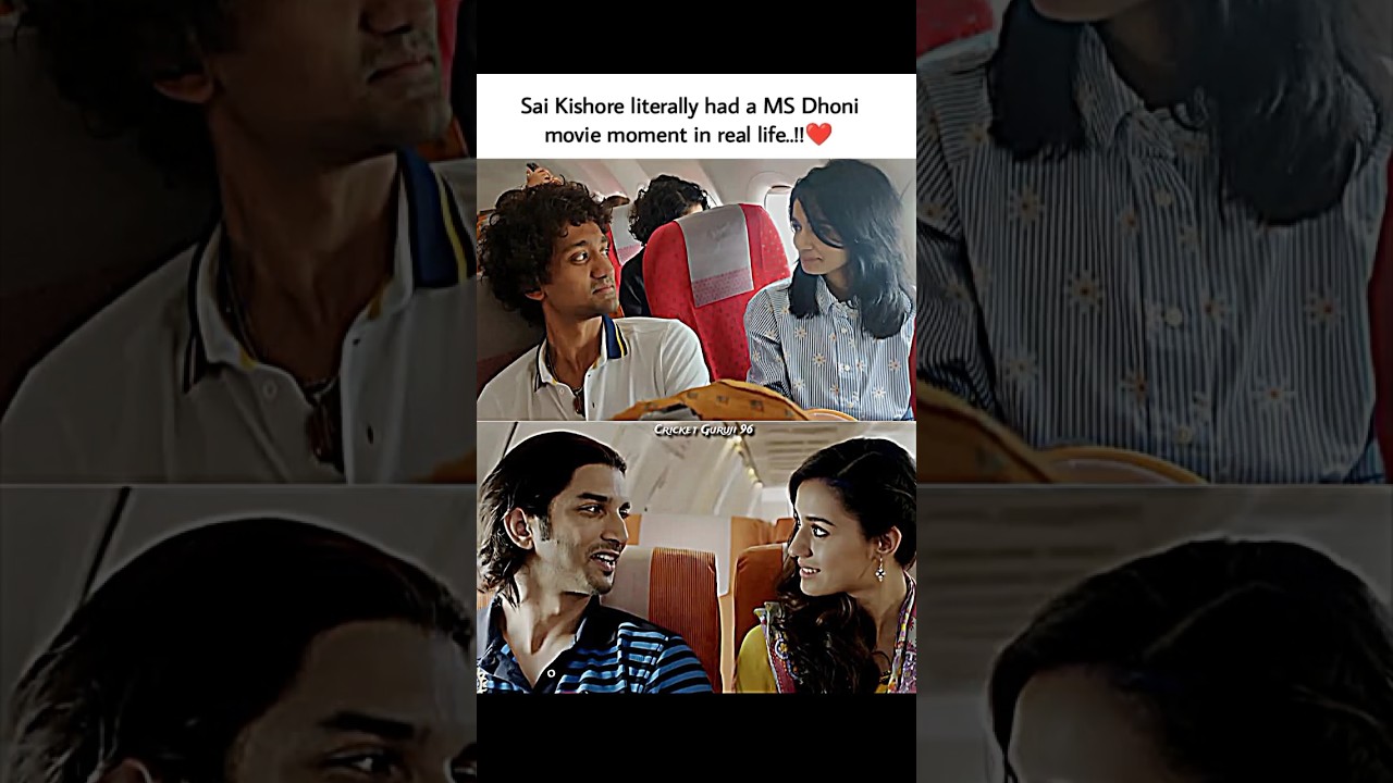 MS Dhoni movie moment in real life..!! ❤️🤩 