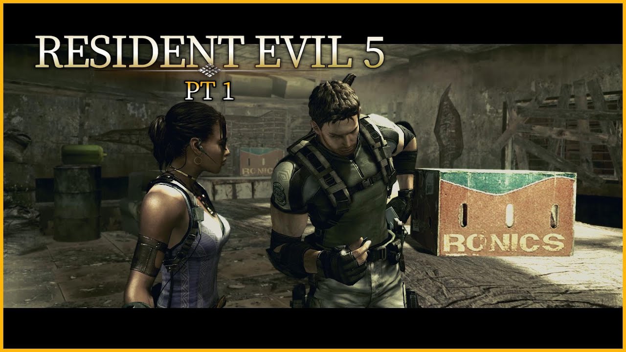 RE5 Begins&hellip; | Chris Redfield Returns (Part 1) The Bum Plays