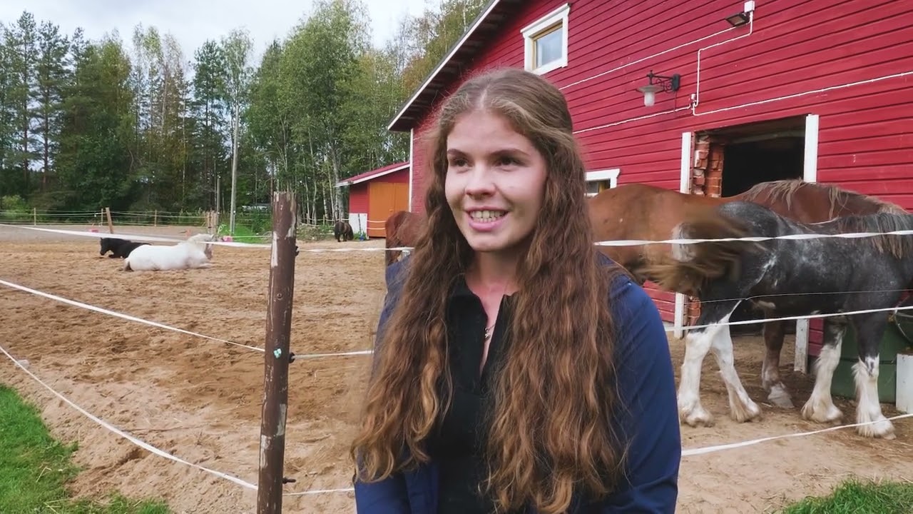 Annan tallilla Alavuden Lahdenkylässä toimitaan hevoslähtöisesti.