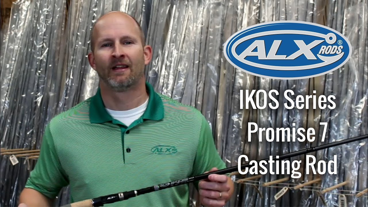 ALX Rods IKOS Series Promise 7: 7′ Casting, MedHvy, Fast