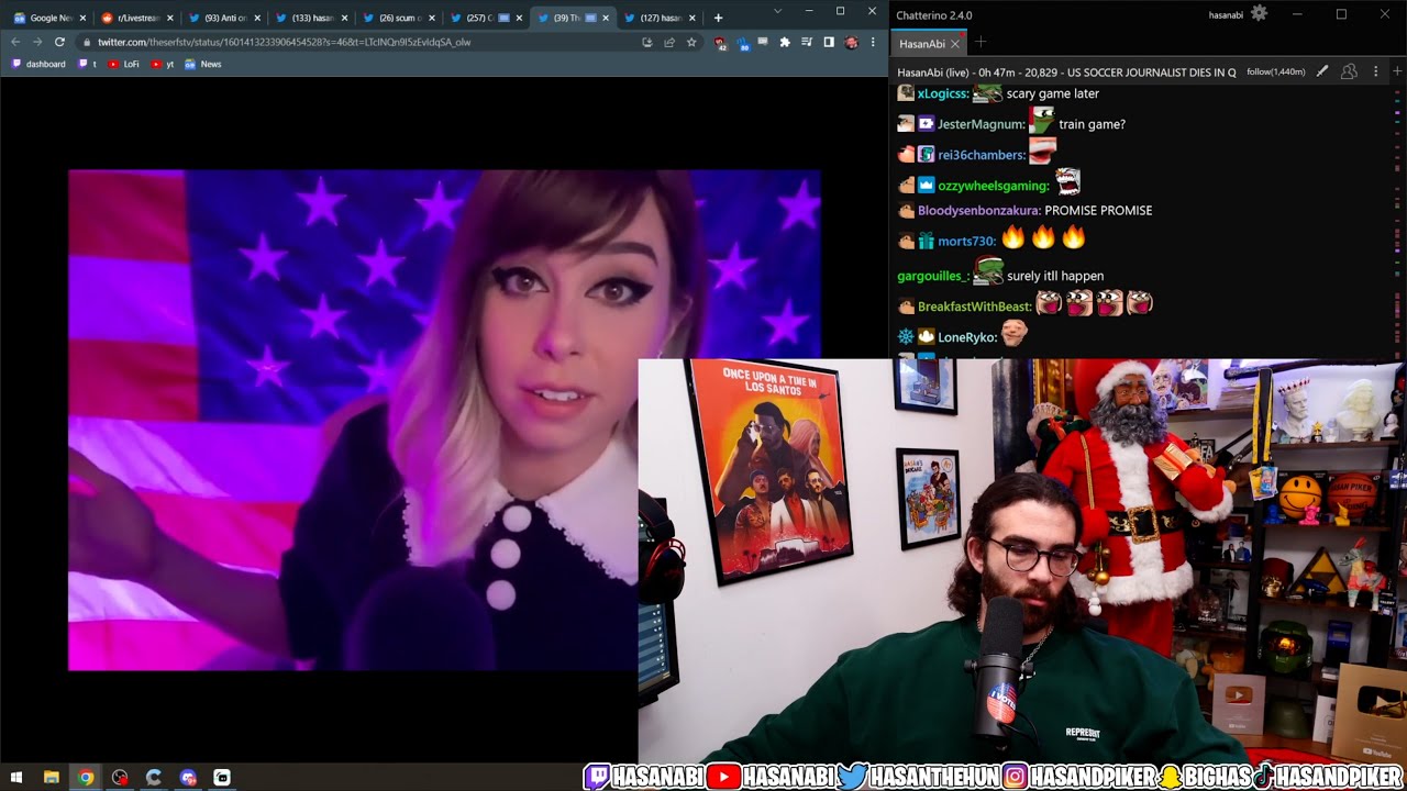 HasanAbi Content:  ShoeOnHead leaves the left