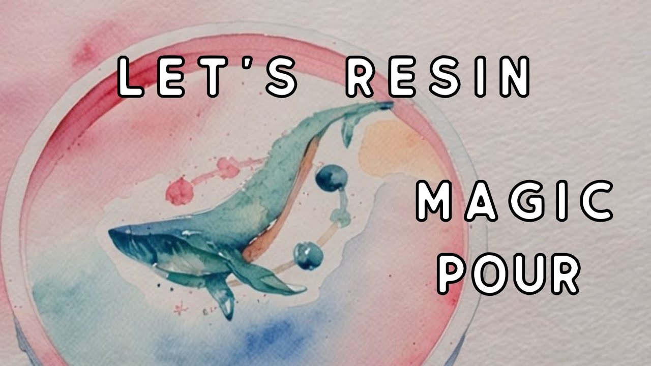Whimsical Creations with Magic Pour with @LET'S RESIN #resinbound #resincrafts #art
