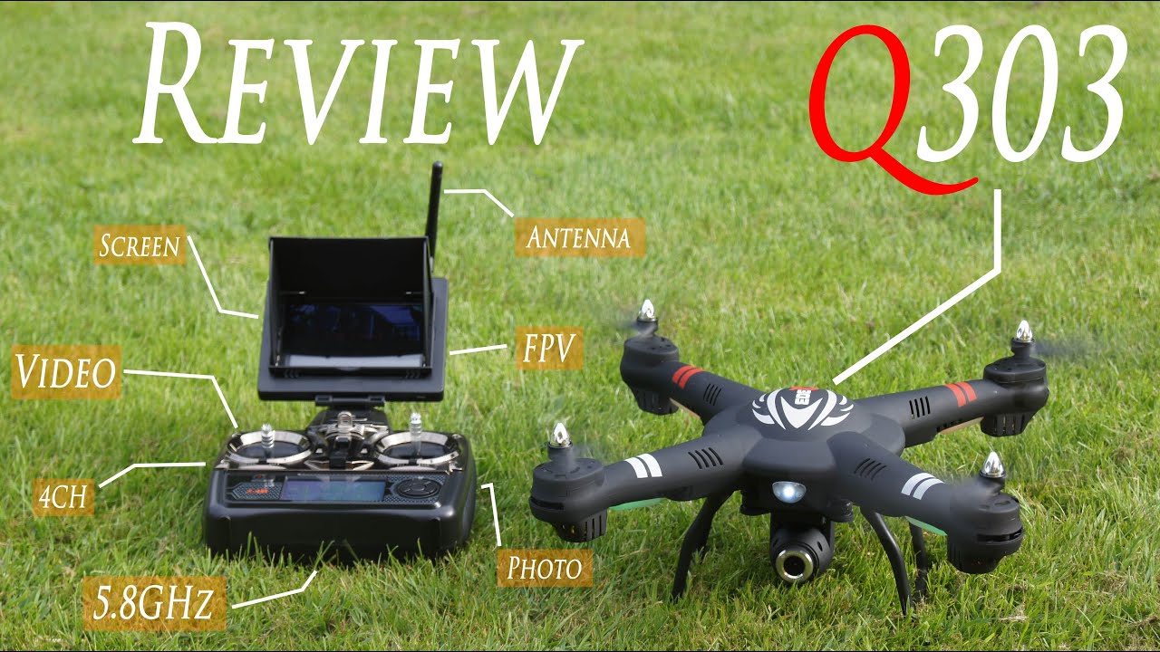 WLToys Q303-A Ready-to-Fly FPV RC Drone With Camera - RCLifeOn