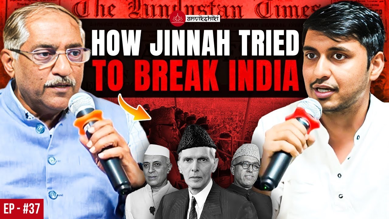 How Jinnah Tried To Break India! | Brutal History of Partition & Kashmir | Anvikshiki 37