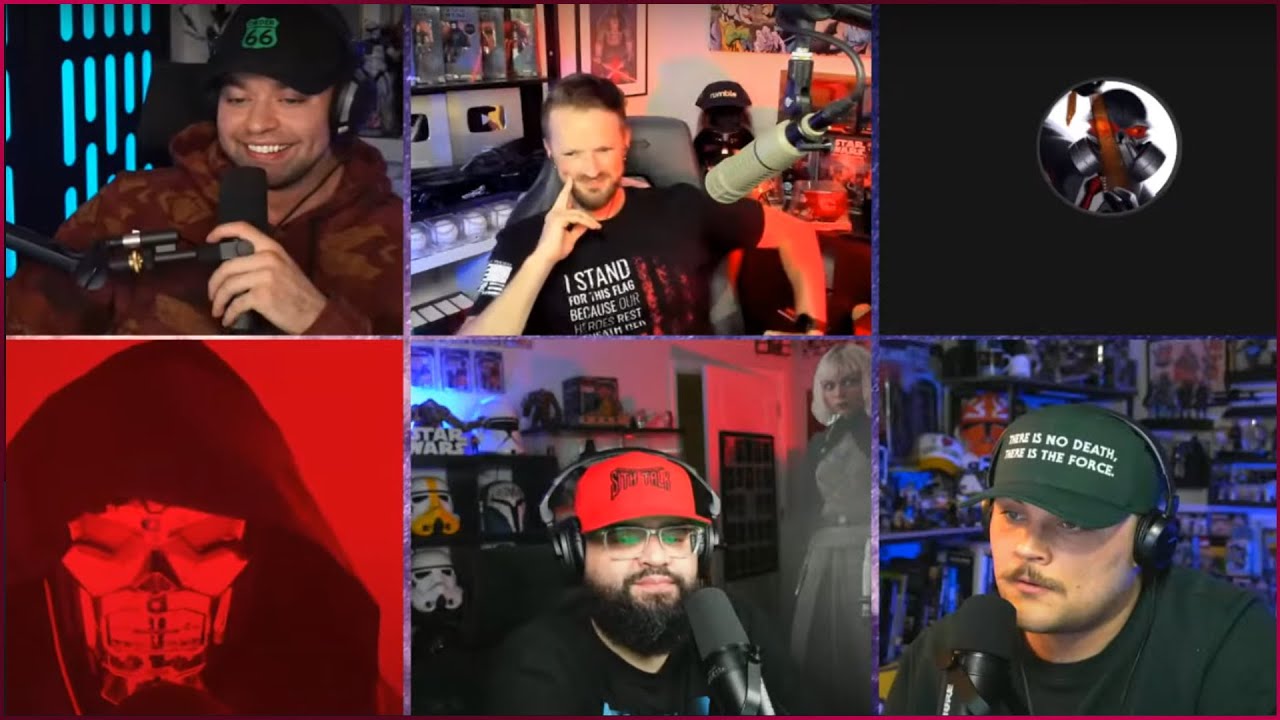 MauLer discusses Star Wars w/ Star Wars Theory, Ryan Kinel, Darth Melvin, DiamondFigs & StarWarsSith