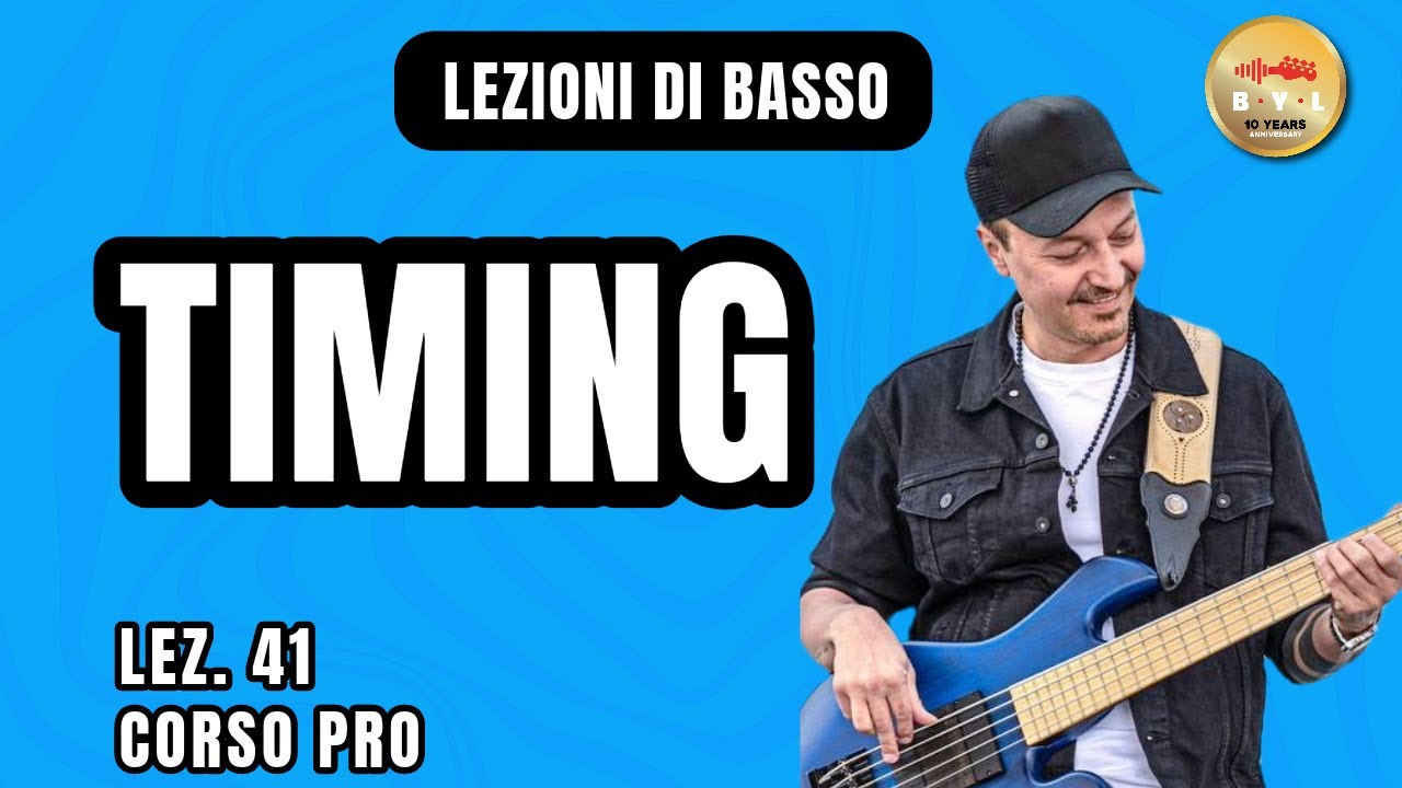 Lezioni di Basso #41 Corso Pro - Il timing
