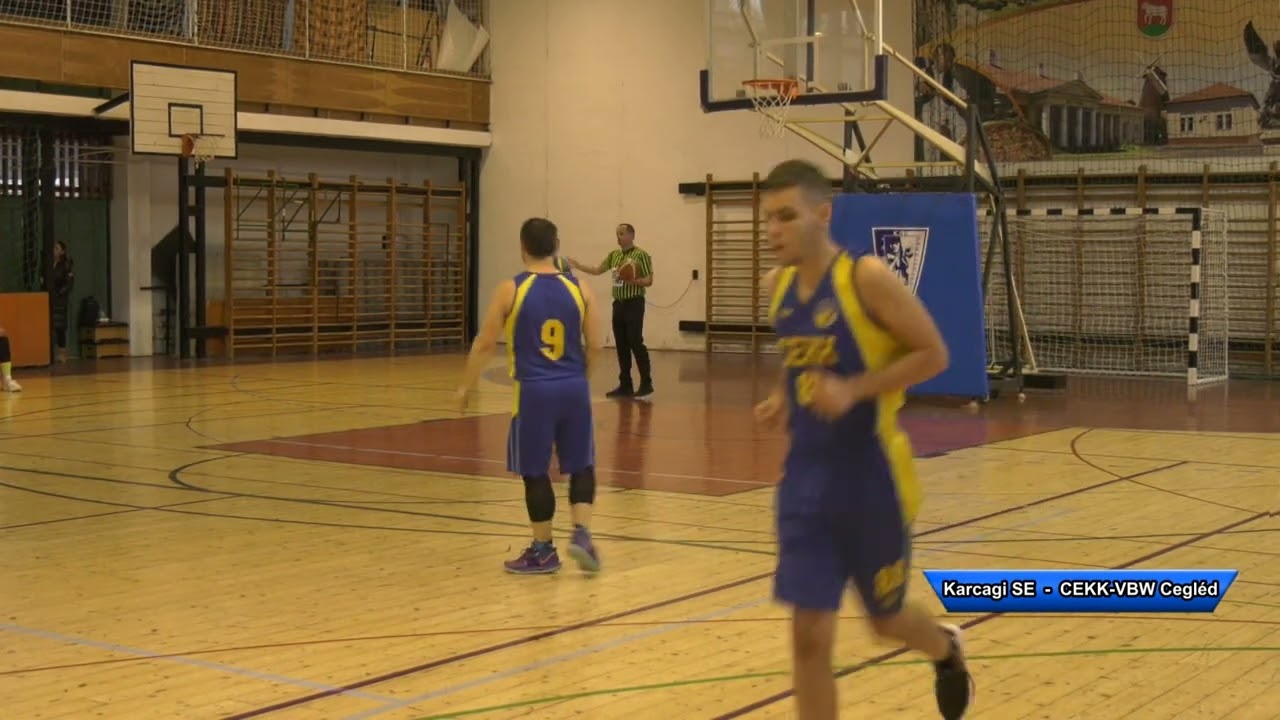 Karcagi SE  - CEKK VBW Cegléd kosárlabda mérkőzés 2023.12.03.